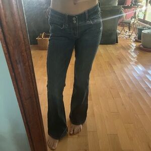 American Eagle Medium Wash Artist Flare